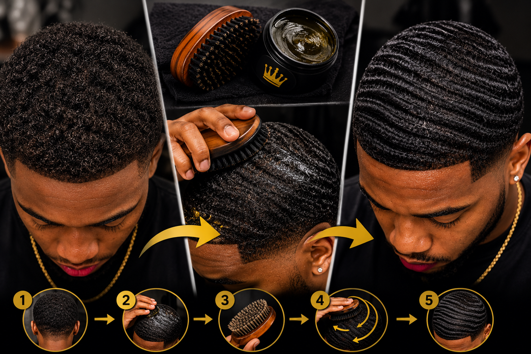 Beginners Guide: How to Get 360 Waves with a Wave Brush and Pomade