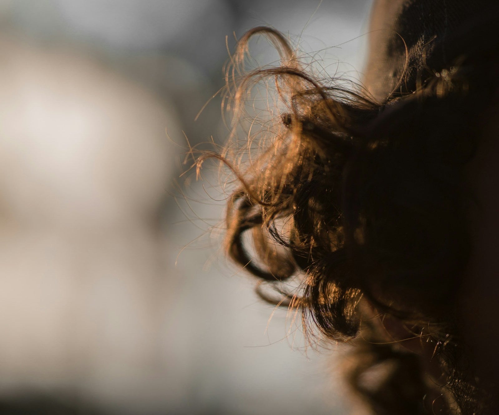 dry hair