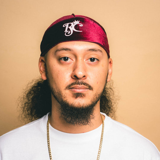 Wine Royal Crown Velvet Durag